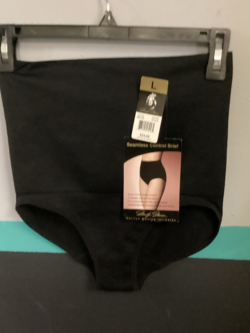 Marilyn Monroe Black Seamless Control Brief